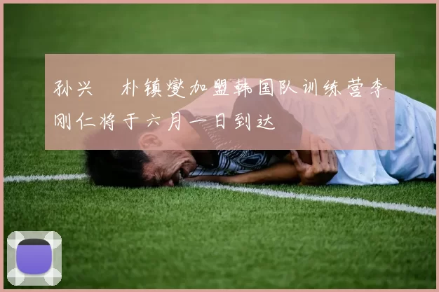 孙兴慜朴镇燮加盟韩国队训练营李刚仁将于六月一日到达